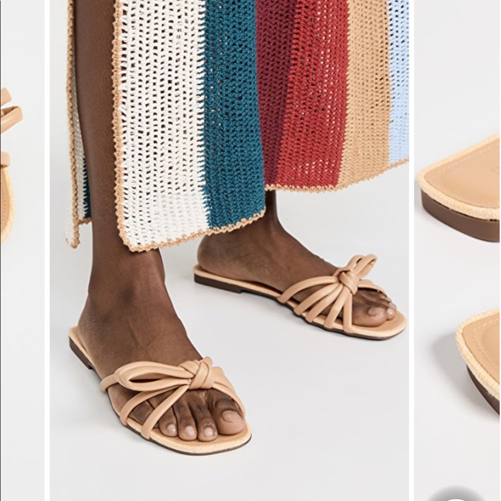 NWT Schutz Blossom Flats, Bow Sandal